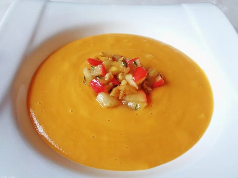 Rezept: Cremige Kokos - Süßkartoffel - Suppe ... Bild Nr. 1222 Cremige Kokos - Süßkartoffel - Suppe ... - Rezept - Bild Nr. 1222