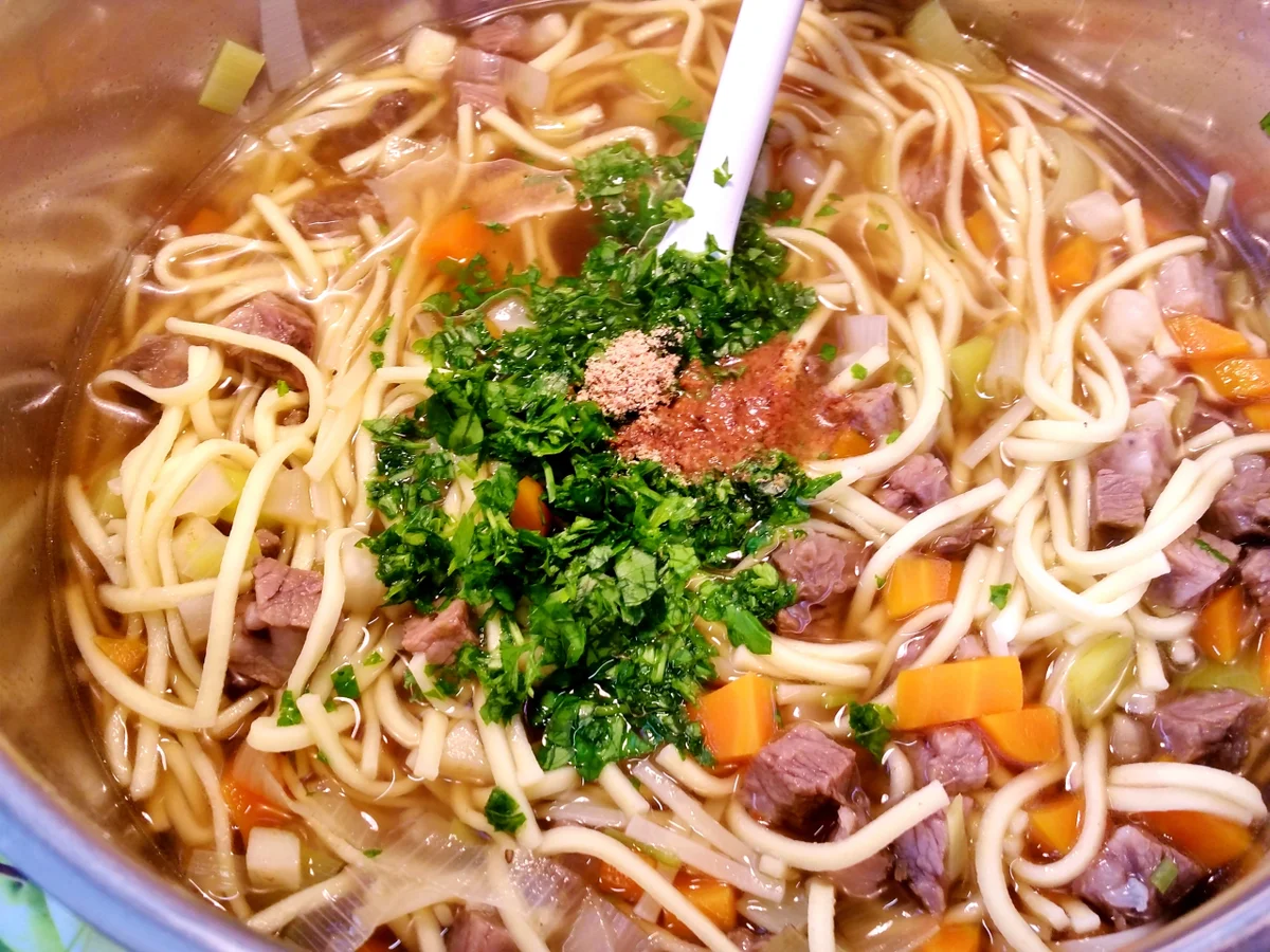 Rezept: Mein Krankensüppchen ... Bild Nr. 1220 Mein Krankensüppchen ... - Rezept - Bild Nr. 1220