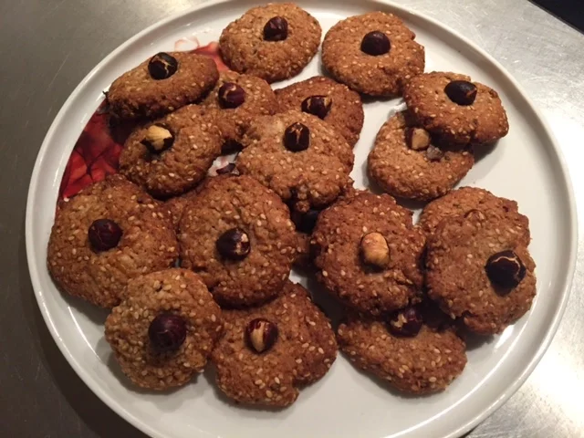 Rezept: Sesam-Orangen-Cookies Bild Nr. 1215 Sesam-Orangen-Cookies - Rezept - Bild Nr. 1215