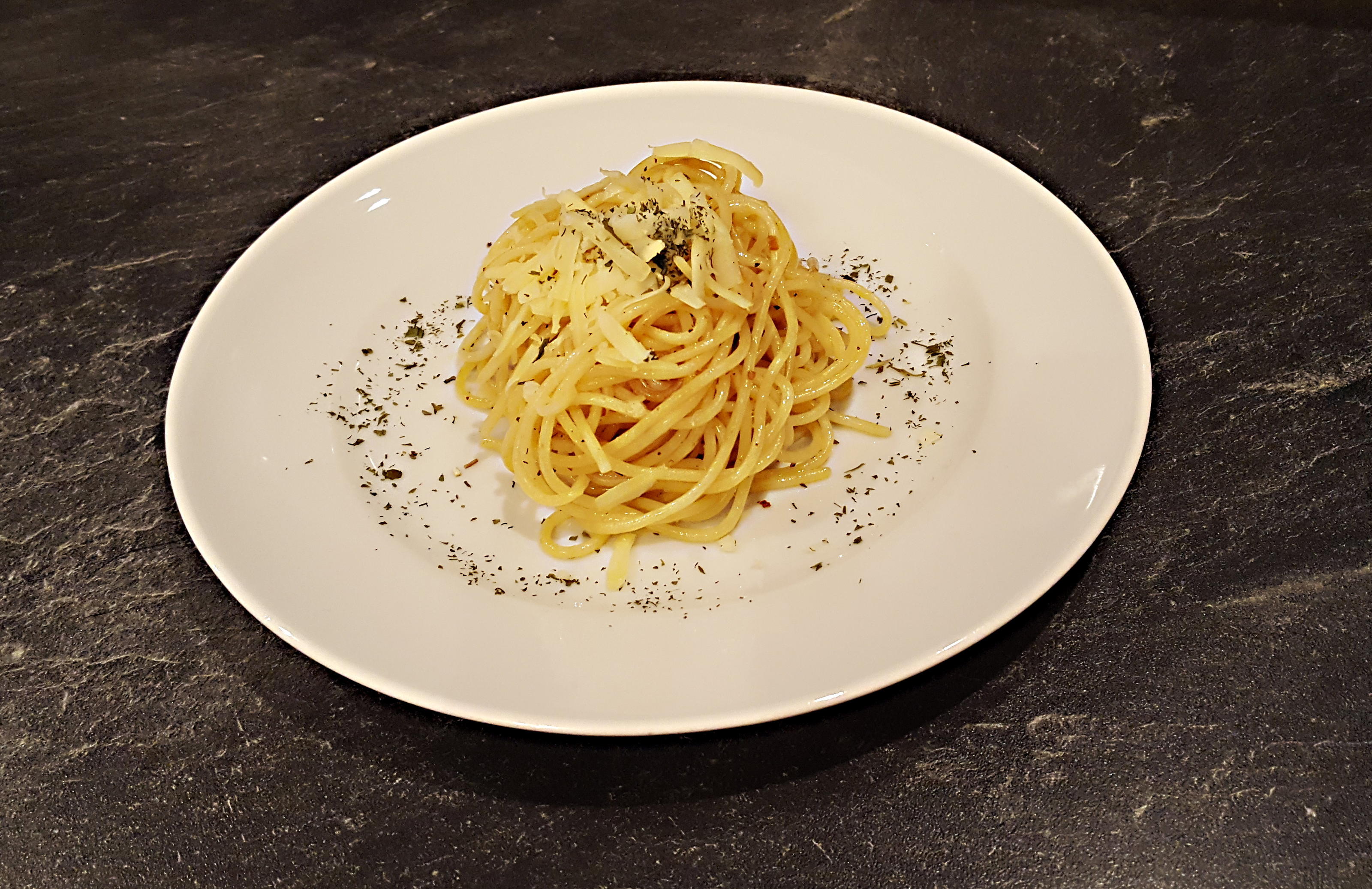 Bilder für Knoblauchspaghetti Homemade - Rezept