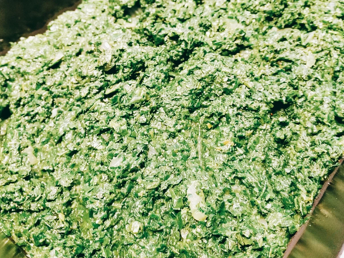 Rezept: BiNe` S SPINATAUFLAUF MIT KARTOFFELBREI & SPIEGELEIER Bild Nr. 1224 BiNe` S SPINATAUFLAUF MIT KARTOFFELBREI & SPIEGELEIER - Rezept - Bild Nr. 1224