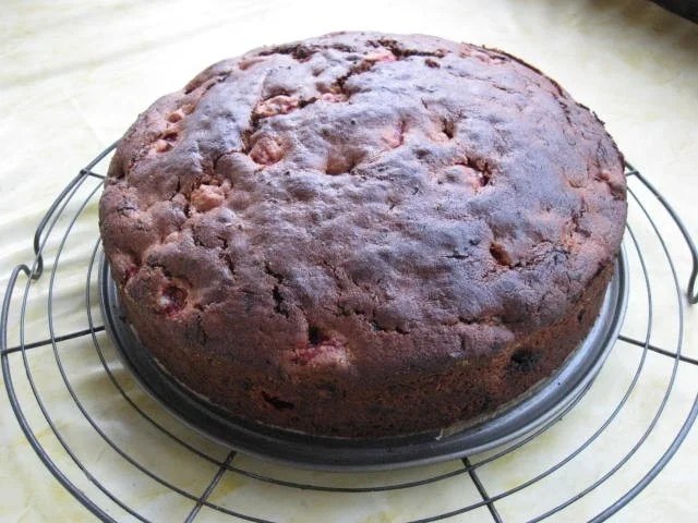 Rezept: Schoko Kirschkuchen mit Rum Bild Nr. 1248 Schoko Kirschkuchen mit Rum - Rezept - Bild Nr. 1248