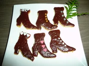 Weihnachtsgebäck : Schneewittchens Winterstiefel ! 44 Stk. - Rezept - Bild Nr. 1252