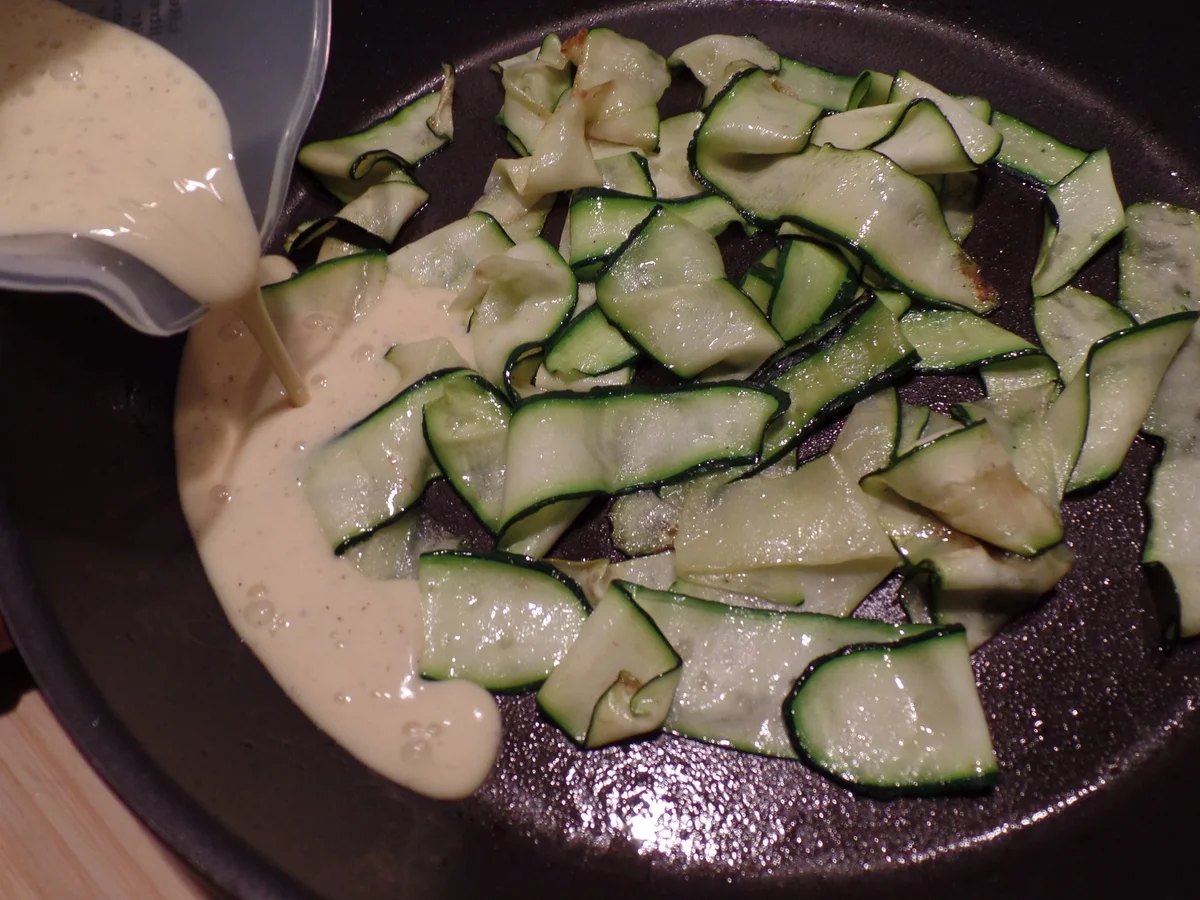 Zucchininudeln -Carbonara - Rezept - Bild Nr. 1284
