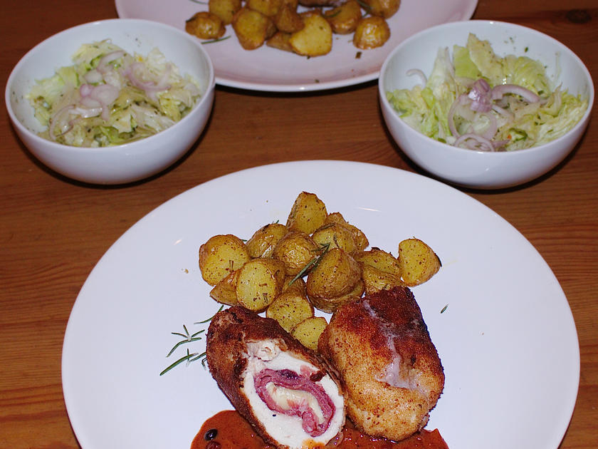 Winter H Hnchen R Llchen Art Cordon Bleu Rezept Kochbar De