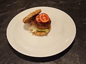 Sandwich Burger Style Homemade - Rezept