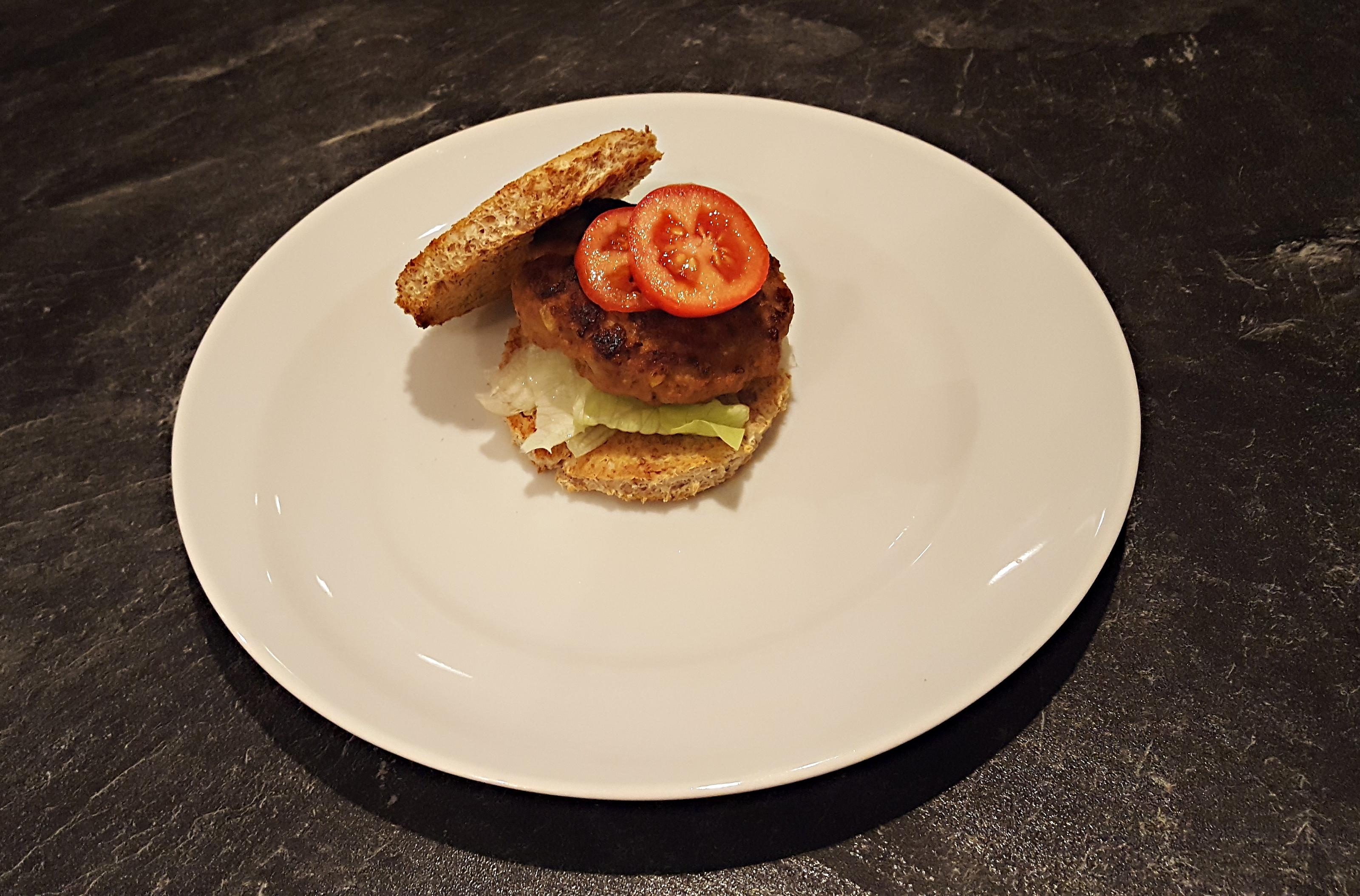 Bilder für Sandwich Burger Style Homemade - Rezept