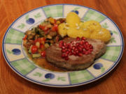 Thunfisch-Medaillons mit Ratatouille-Gemüse und Zitronen-Kartoffeln - Rezept - Bild Nr. 2