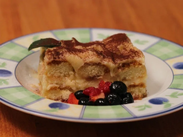 Tiramisu mit Beeren-Ragout - Rezept