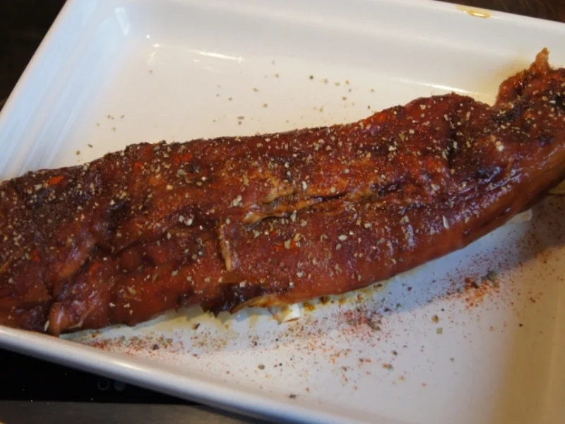 Würziges Schweinefilet mit pikanter Sauce, Brokkoli und knusper Kroketten - Rezept - Bild Nr. 1333