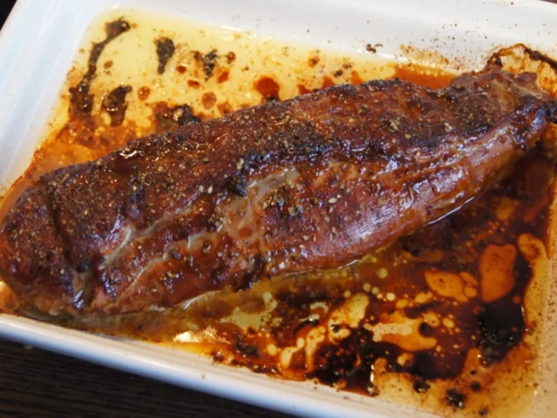 Würziges Schweinefilet mit pikanter Sauce, Brokkoli und knusper Kroketten - Rezept - Bild Nr. 1334