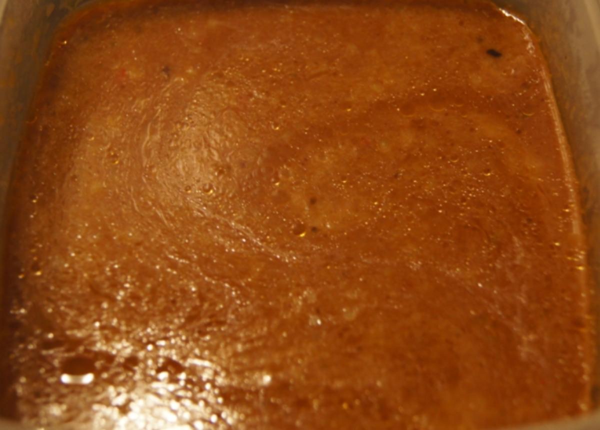 Würziges Schweinefilet mit pikanter Sauce, Brokkoli und knusper Kroketten - Rezept - Bild Nr. 1340