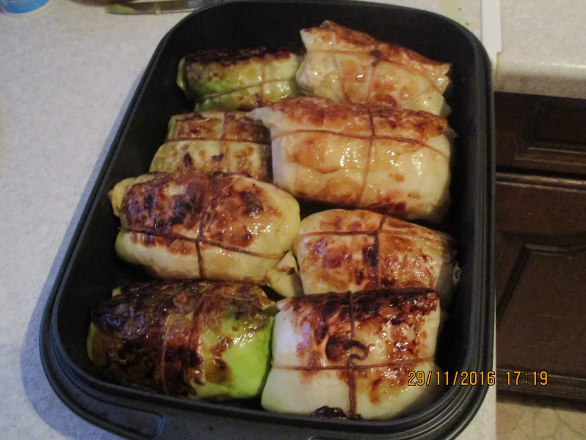 Rezept: Mama's Kohlrouladen Bild Nr. 1343 Mama's Kohlrouladen - Rezept - Bild Nr. 1343