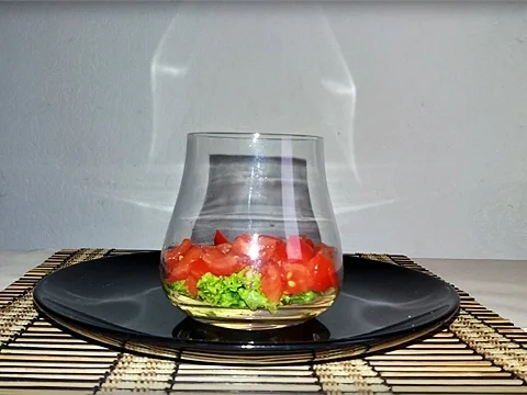 Schichtsalat im Glas zum Frühstück oder für  zwischendurch - Rezept - Bild Nr. 1335