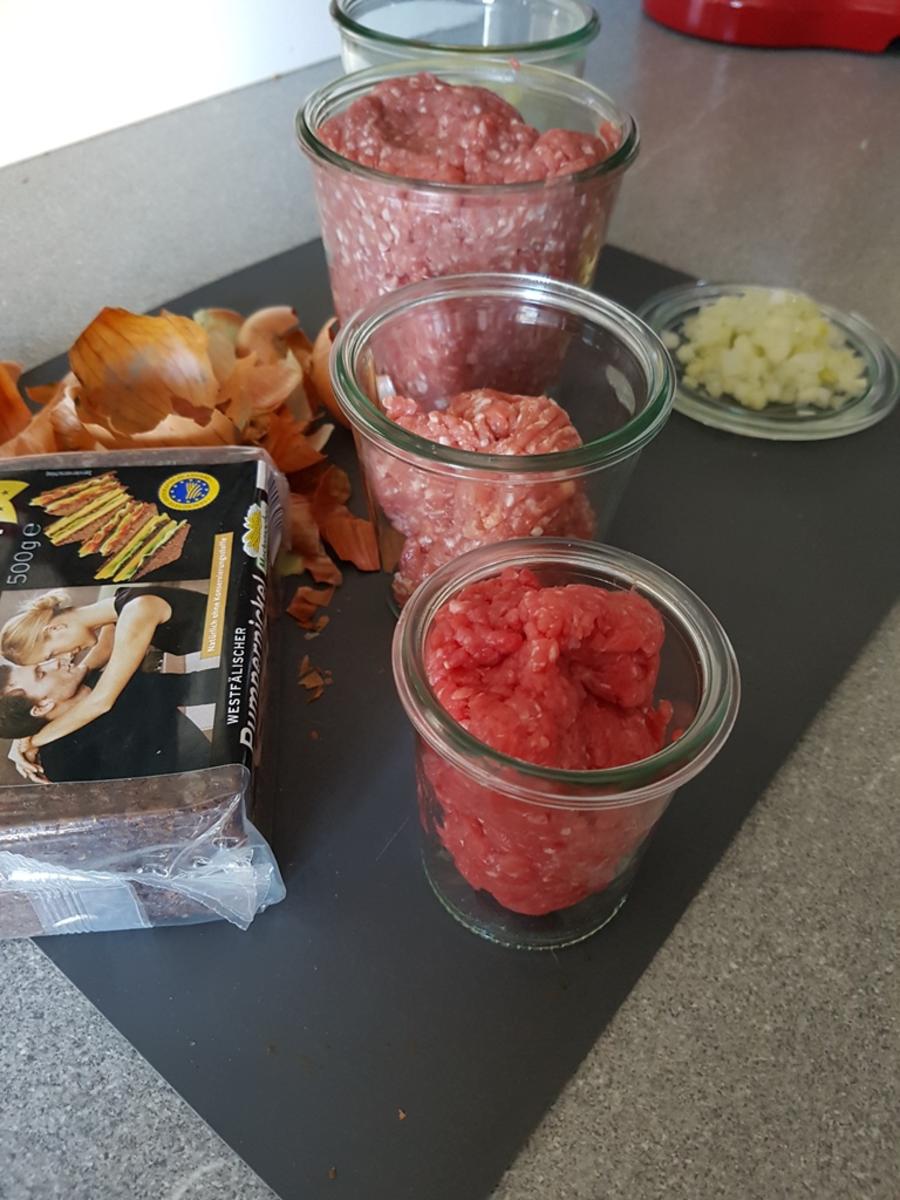 Fleisch Rind Tatar Gem Gehacktes Mett Ein Perfektes Abendbrot A La Biggi Rezept Kochbar De