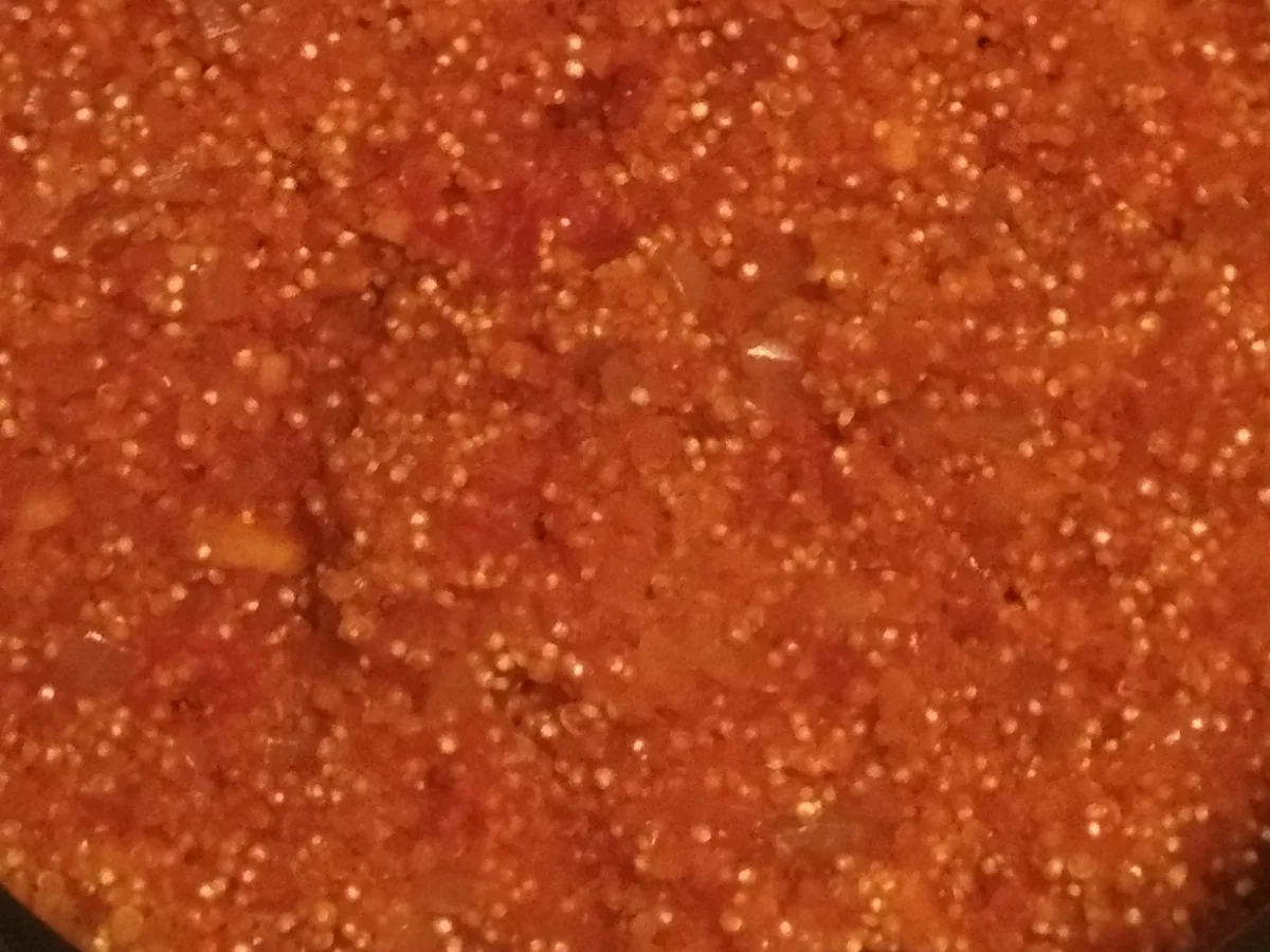 BiNe` S OFENKARTOFFEL MIT ROTKRAUT & QUINOA - Rezept - Bild Nr. 1342