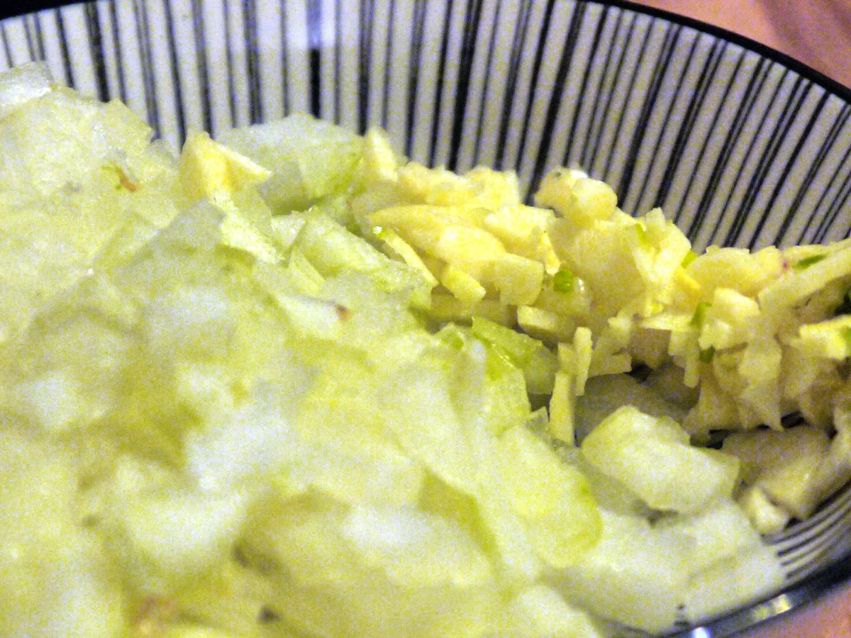 Sellerie-Birnensuppe mit Speck und Croutons - Rezept - Bild Nr. 1340