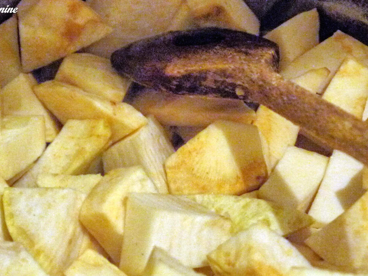 Sellerie-Birnensuppe mit Speck und Croutons - Rezept - Bild Nr. 1343