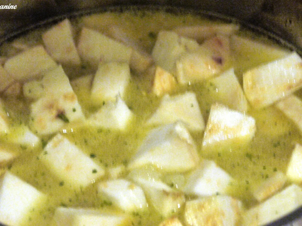 Sellerie-Birnensuppe mit Speck und Croutons - Rezept - Bild Nr. 1344