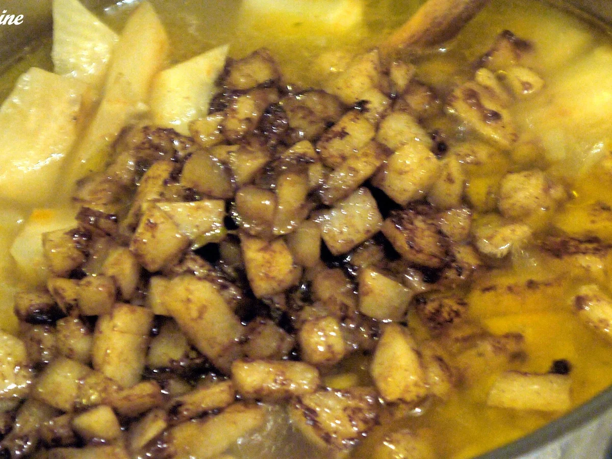 Sellerie-Birnensuppe mit Speck und Croutons - Rezept - Bild Nr. 1348