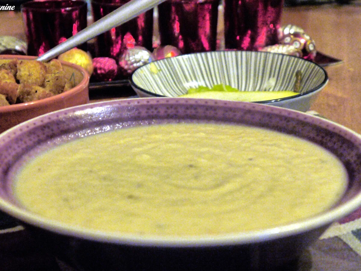 Sellerie-Birnensuppe mit Speck und Croutons - Rezept - Bild Nr. 1349