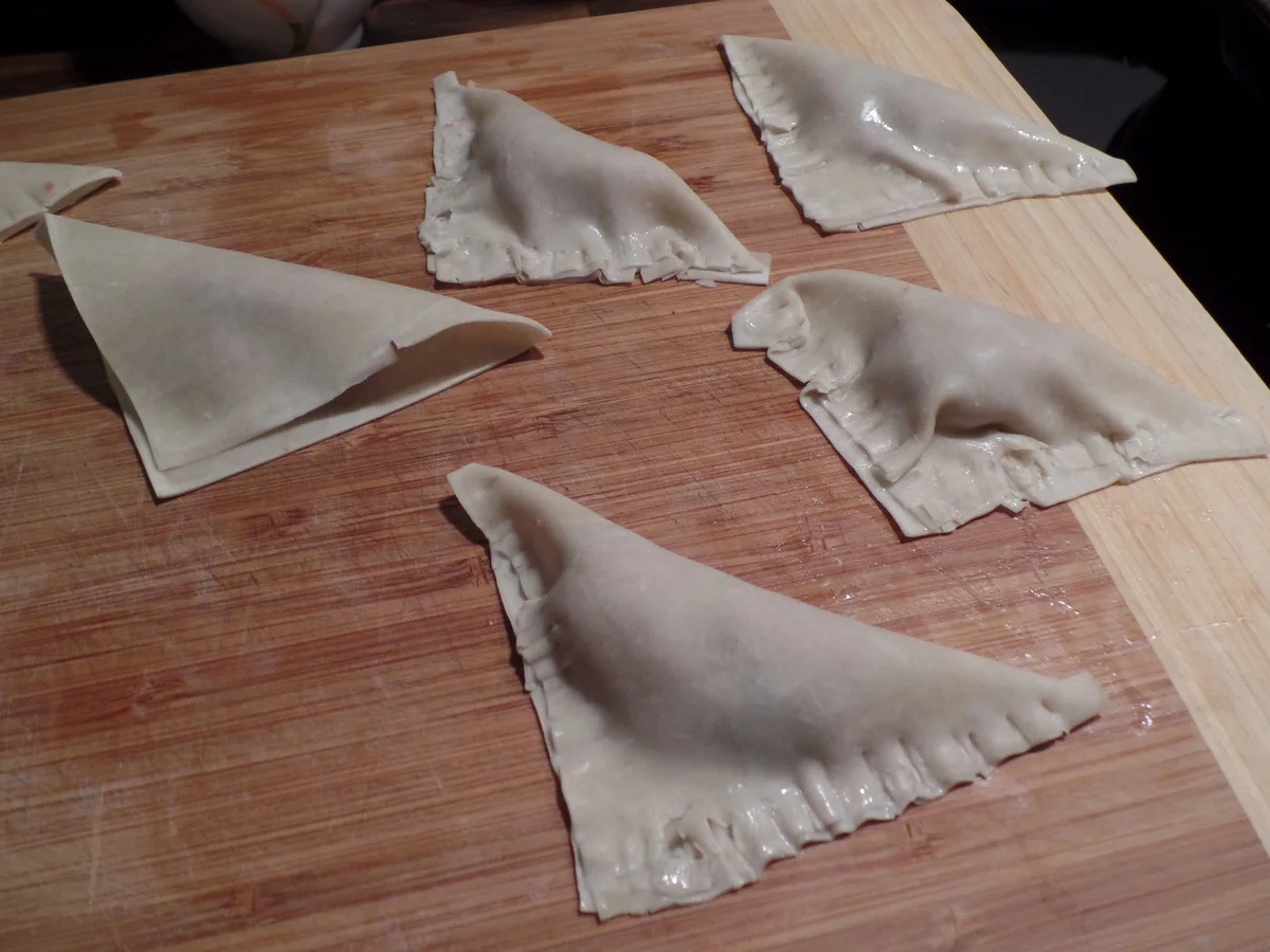 Rezept: Chinesische Teigtaschen Bild Nr. 1349 Chinesische Teigtaschen - Rezept - Bild Nr. 1349