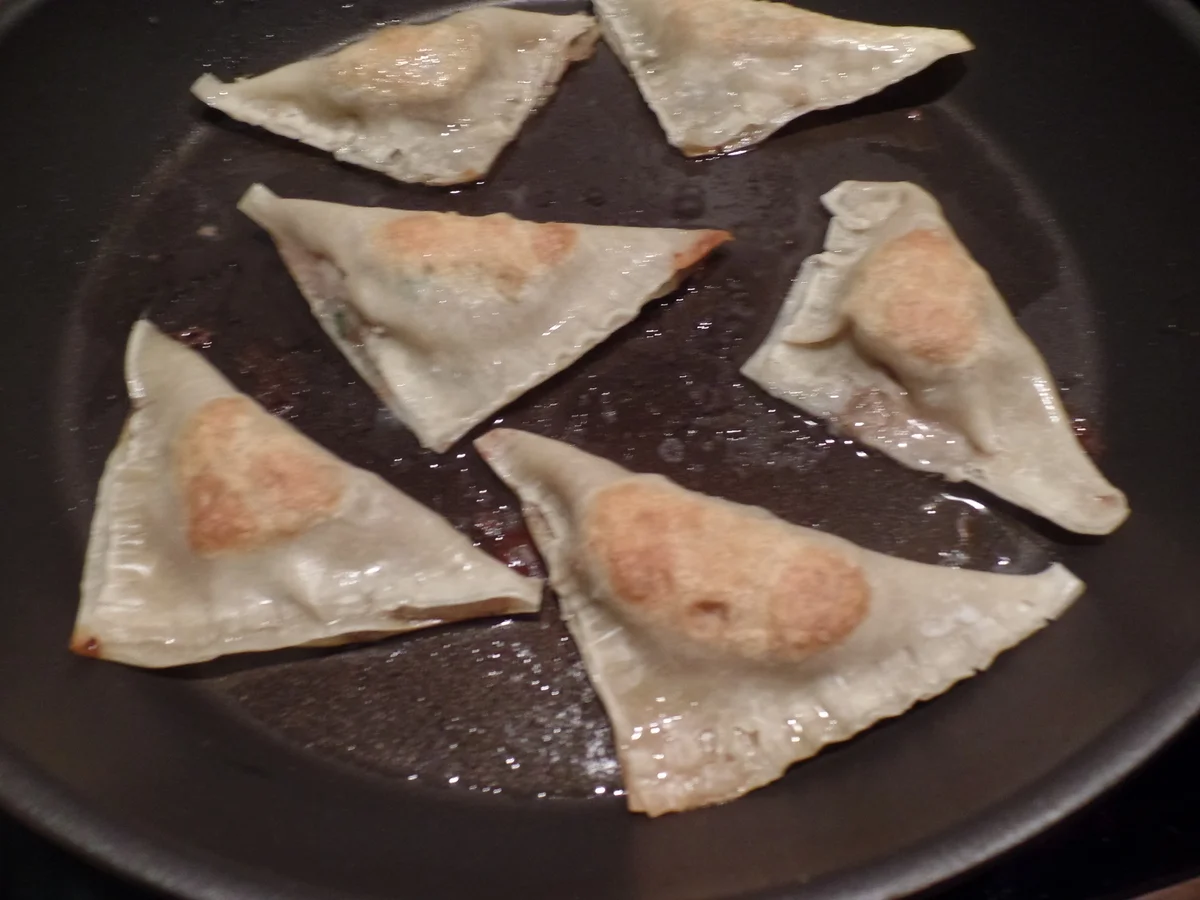 Rezept: Chinesische Teigtaschen Bild Nr. 1351 Chinesische Teigtaschen - Rezept - Bild Nr. 1351