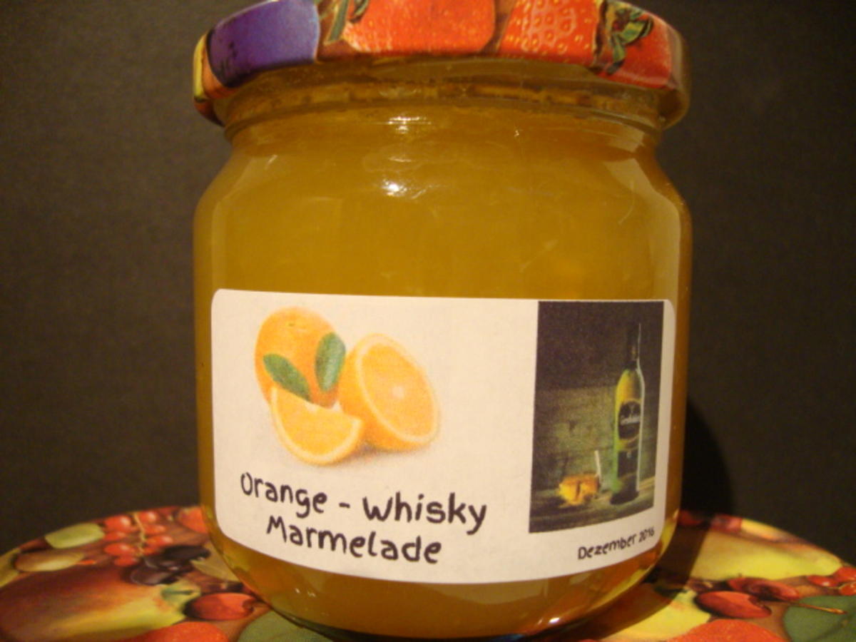 Orangenmarmelade mit Whisky - Rezept - Bild Nr. 1344