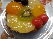 Weihnachtliches Obsttörtchen gabs heute zum 2. Advent - Rezept - Bild Nr. 1339