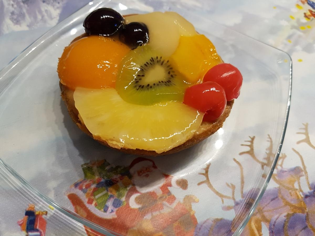 Weihnachtliches Obsttörtchen gabs heute zum 2. Advent - Rezept - Bild Nr. 1340