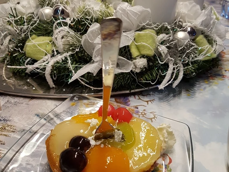 Weihnachtliches Obsttörtchen gabs heute zum 2. Advent - Rezept - Bild Nr. 1342