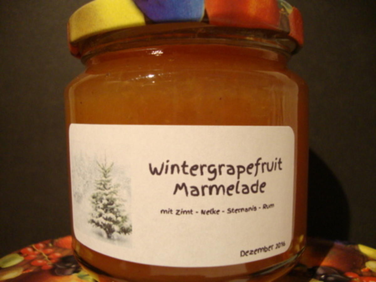 Wintergrapefruit Marmelade - Rezept - Bild Nr. 1340