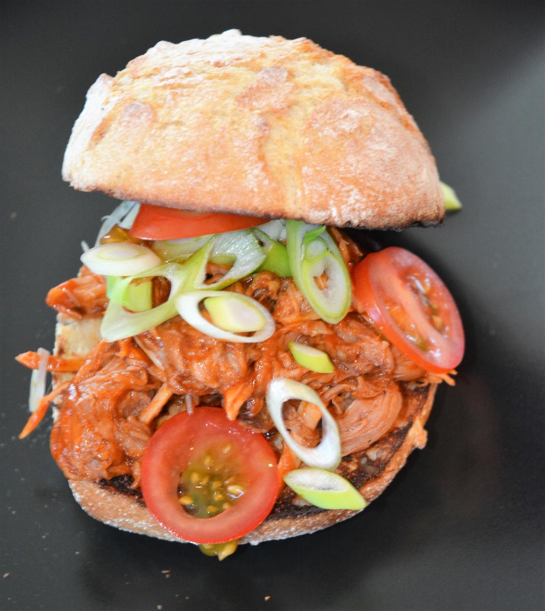 pulled pork burger - Rezept - Bild Nr. 1356