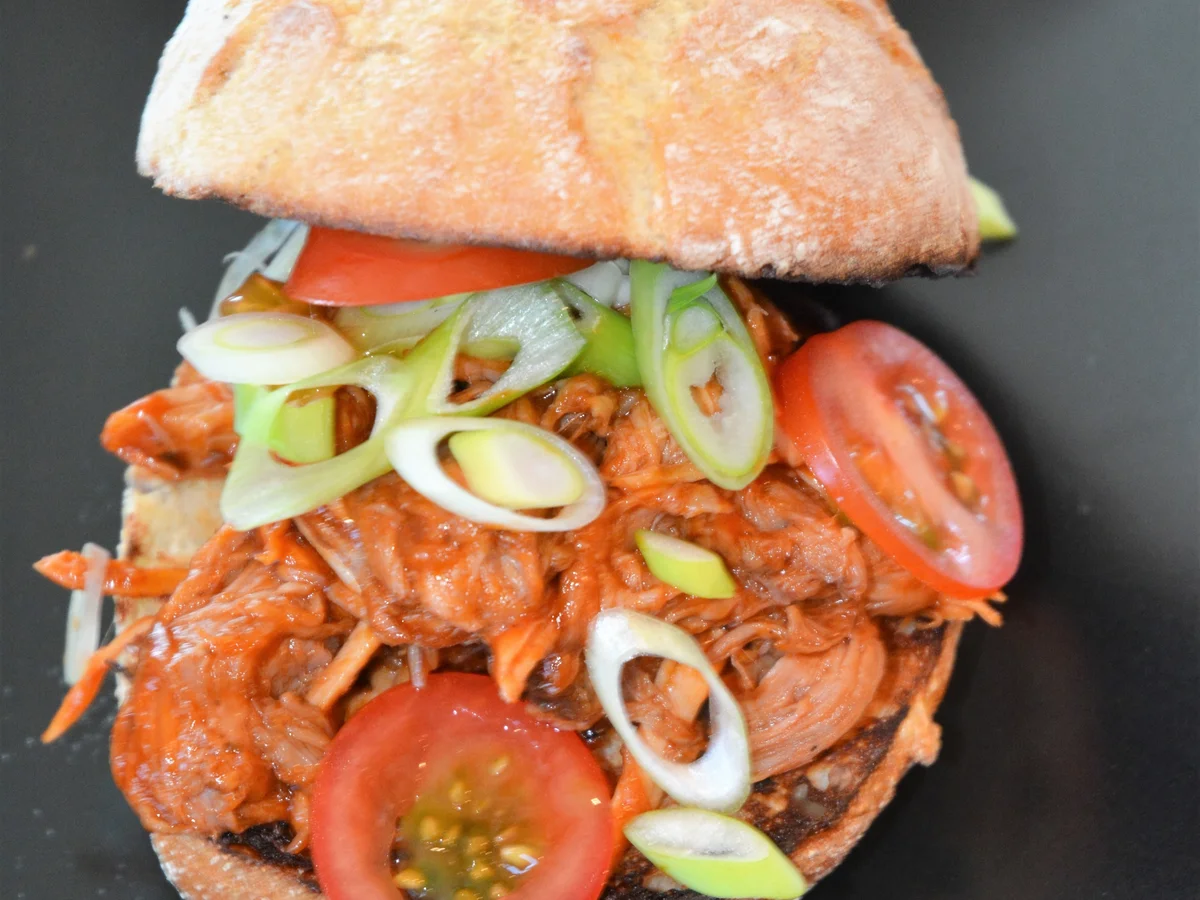 pulled pork burger - Rezept - Bild Nr. 1356