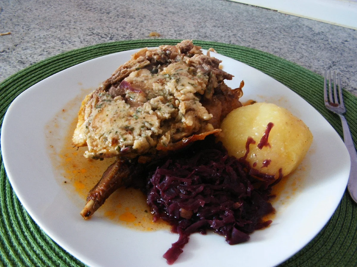 Gefülltes Perlhuhn - Rezept - Bild Nr. 1357