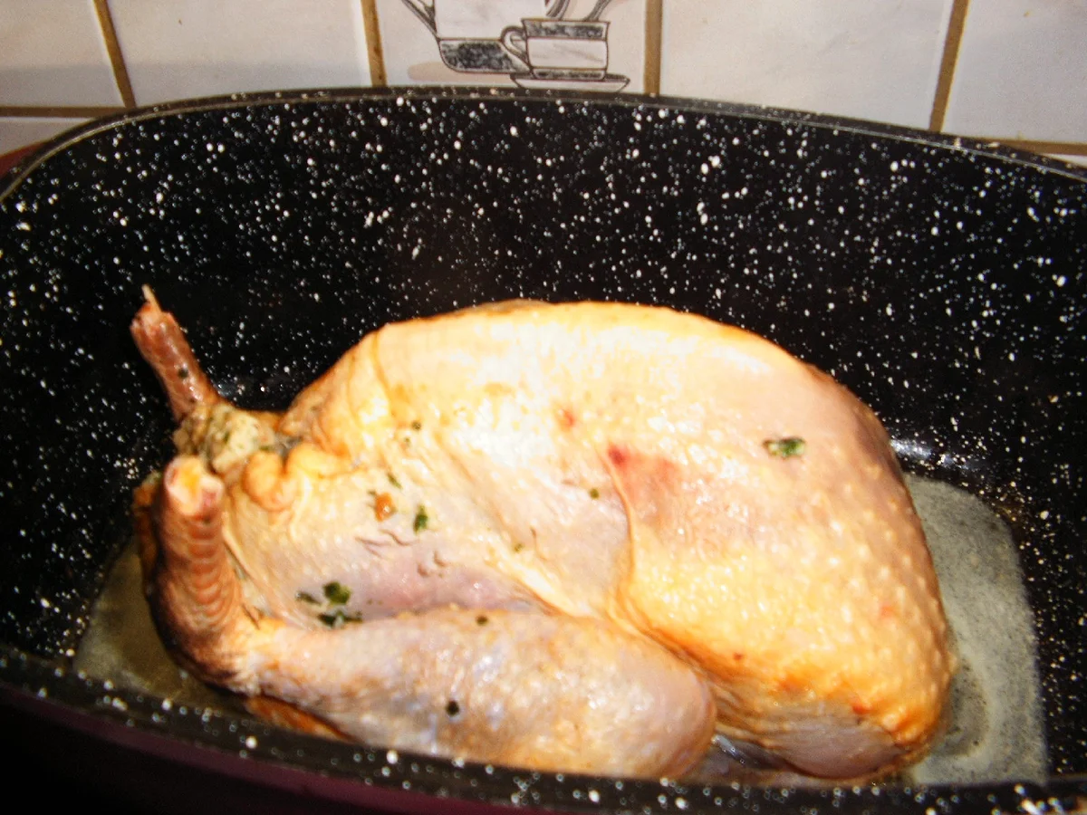 Gefülltes Perlhuhn - Rezept - Bild Nr. 1362