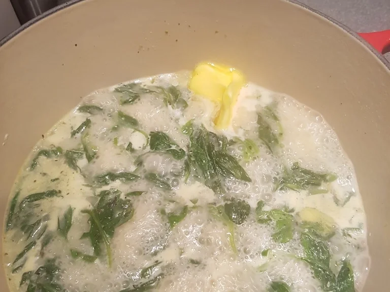 Radieschen Blätter Suppe (heute als Vorspeise) - Rezept - Bild Nr. 1371