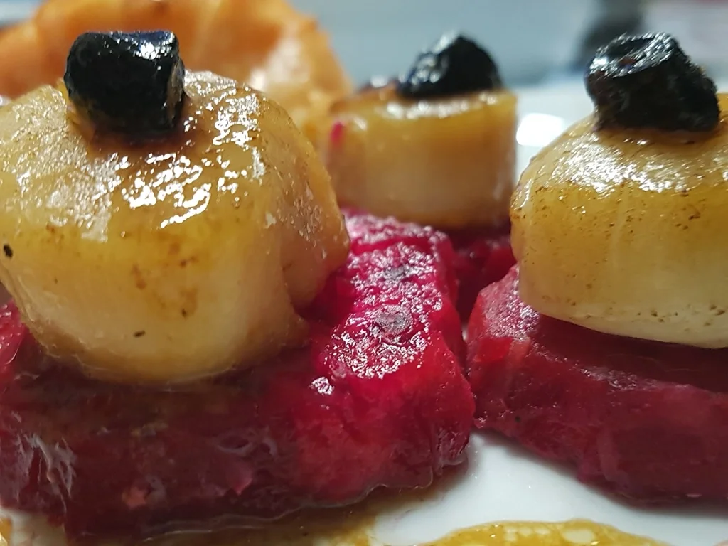 Jacobsmuschel Gambas Lachs u. Thuna à la Biggi - Rezept - Bild Nr. 1365