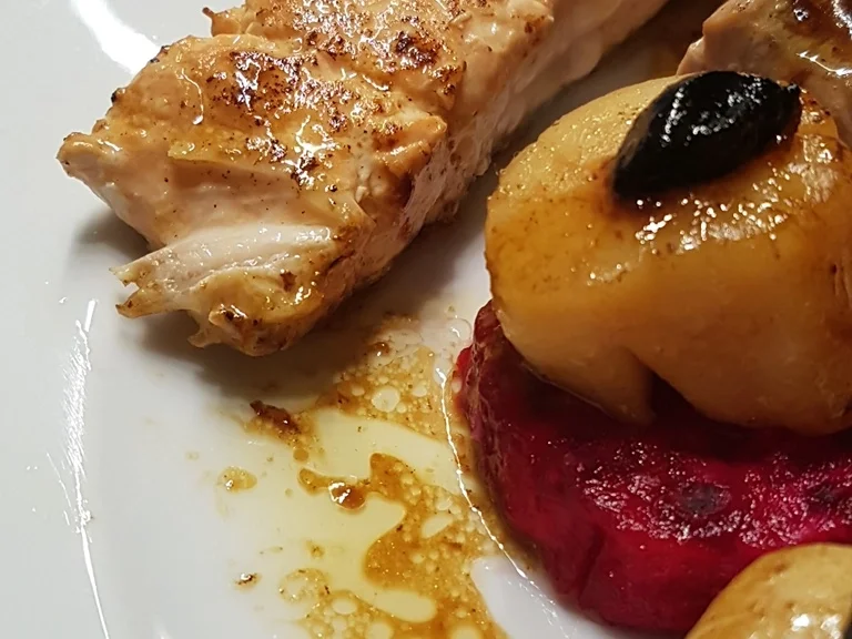 Jacobsmuschel Gambas Lachs u. Thuna à la Biggi - Rezept - Bild Nr. 1378