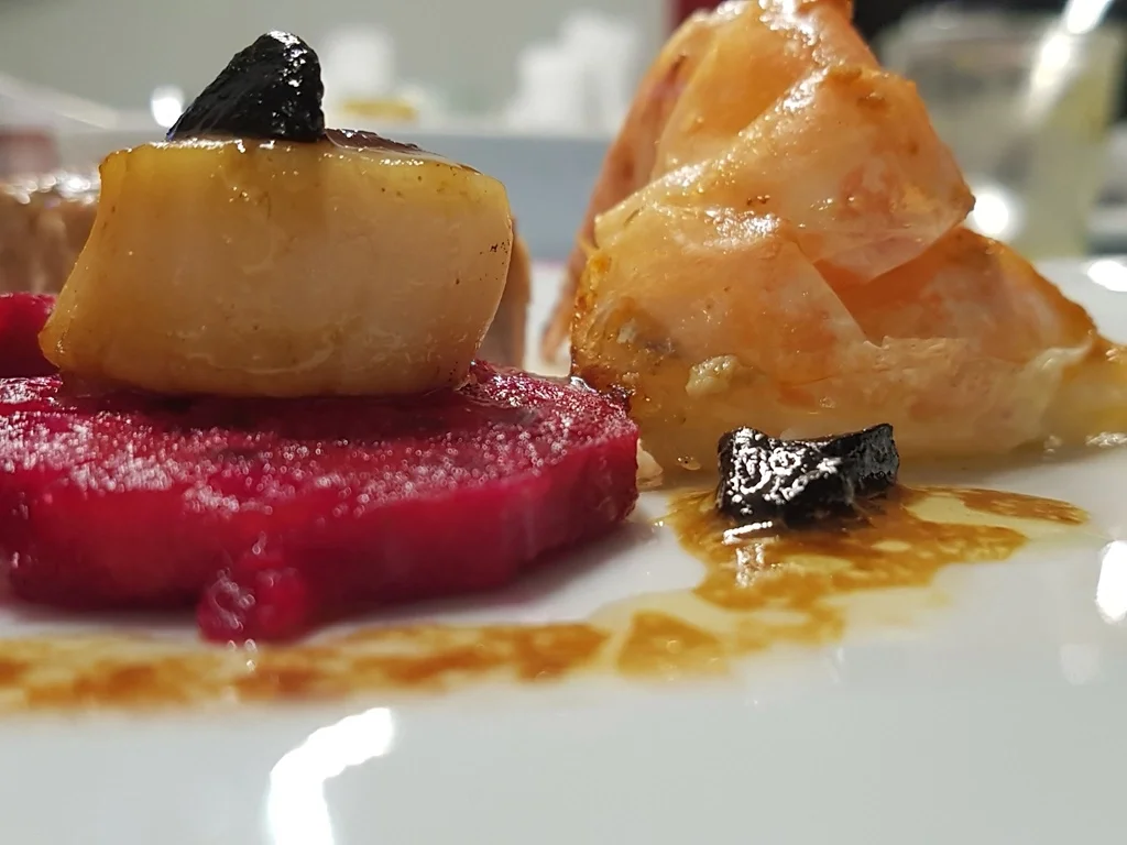 Jacobsmuschel Gambas Lachs u. Thuna à la Biggi - Rezept - Bild Nr. 1382