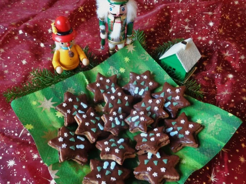 Rezept: After Eight - Sterne Bild Nr. 1367 After Eight - Sterne - Rezept - Bild Nr. 1367