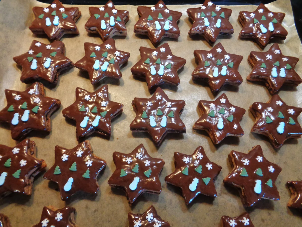 Rezept: After Eight - Sterne Bild Nr. 1376 After Eight - Sterne - Rezept - Bild Nr. 1376