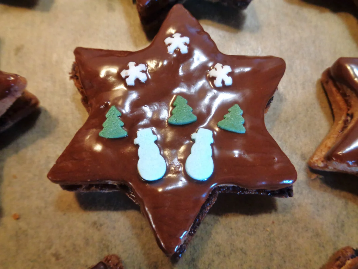 Rezept: After Eight - Sterne Bild Nr. 1378 After Eight - Sterne - Rezept - Bild Nr. 1378