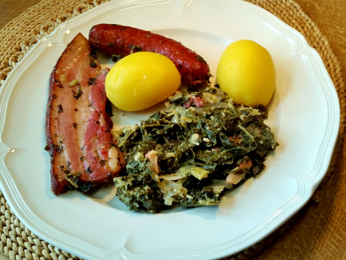 Grünkohl im Römertopf ... - Rezept - Bild Nr. 1371