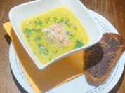 Kürbis Suppe mit Meeresfrüchte - Rezept - Bild Nr. 1372