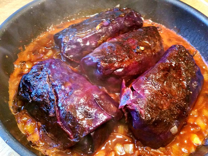 Rotkohl Rouladen Rezept Mit Bild Kochbar De