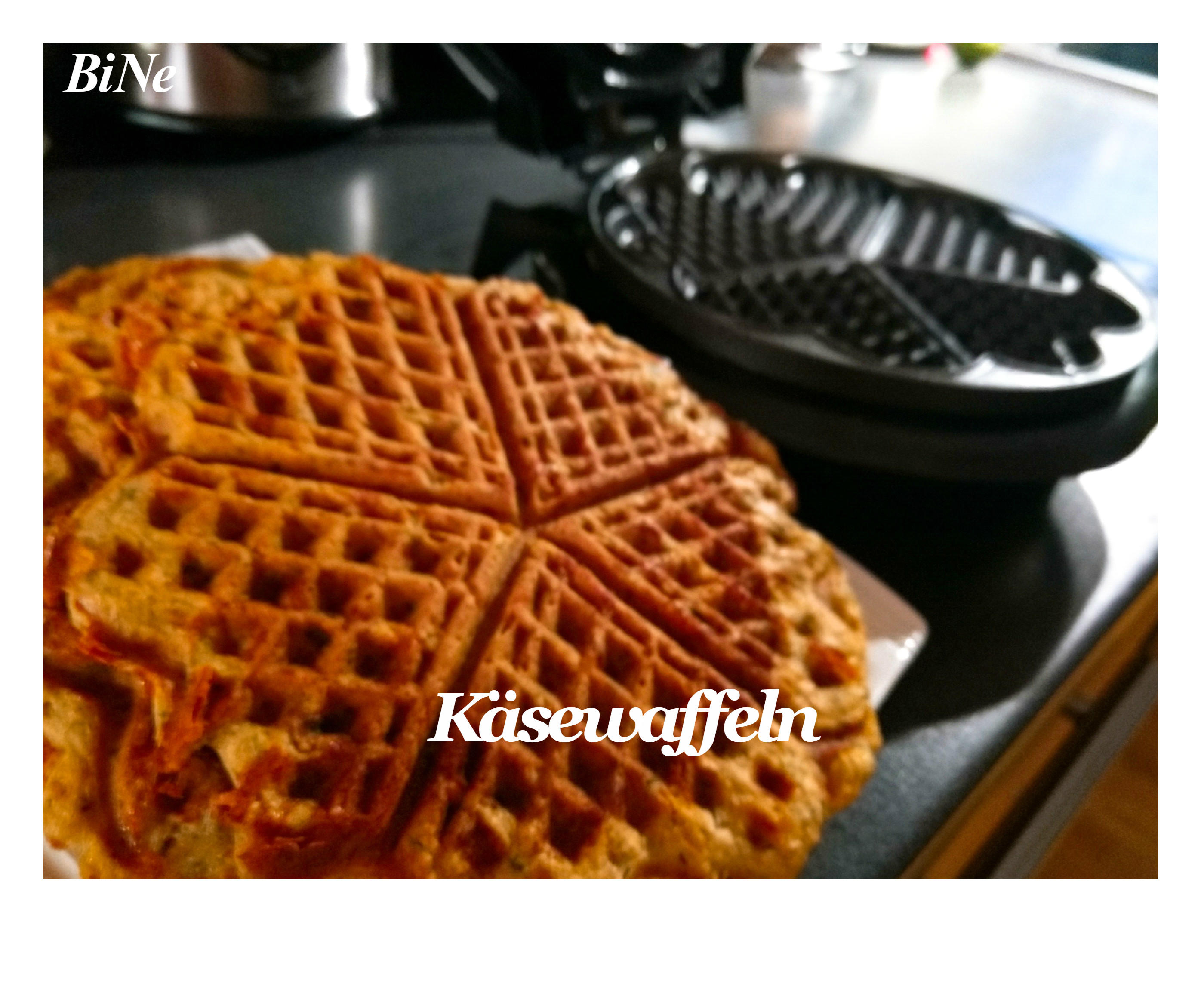 Bilder für BiNe` S KÄSEWAFFELN - Rezept