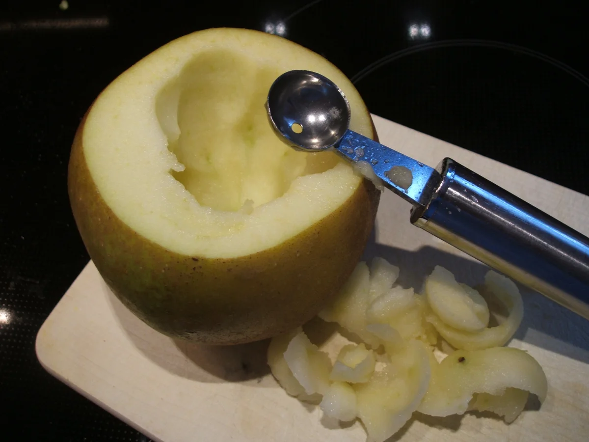 Geflügel: Bratapfel mit Hühnerfleisch - Rezept - Bild Nr. 1391