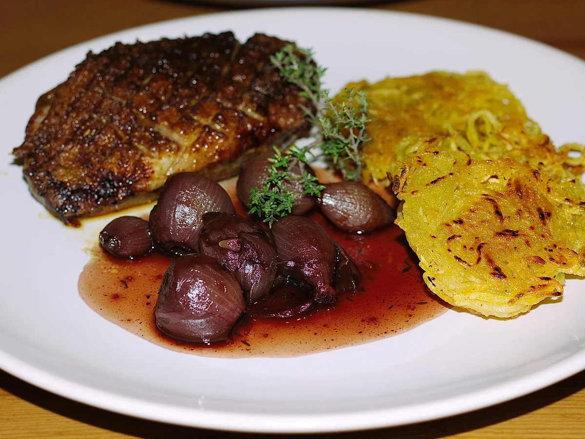 Rotwein-Balsamico-Zwiebeln - Rezept - Bild Nr. 1400