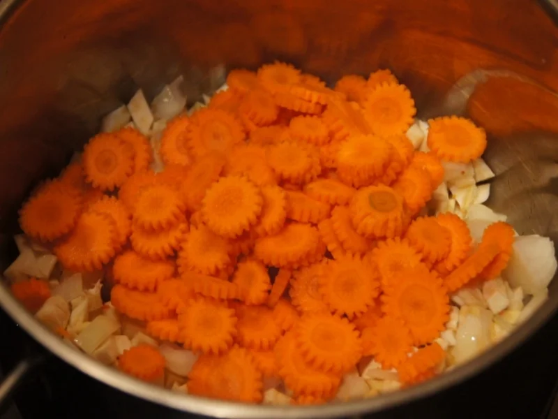 Hühnersuppe mit Gemüse und Eierstich asiatisch gewürzt - Rezept - Bild Nr. 1417